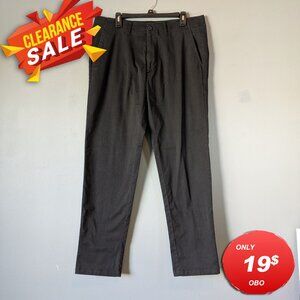 Haggar Men's Life Khaki Comfort Chinos Straight Fit W36 x L34